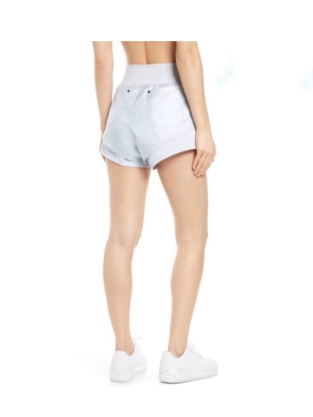 Nike Women City Ready two in one Shorts Light Blue Size L